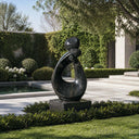 marble statue in Black limestome - Image 2