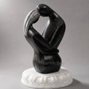 marble statue in Black limestome - Image 1