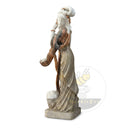 marble statue in White Marble + Sunset red - Image 7