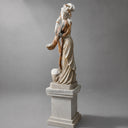 marble statue in White Marble + Sunset red - Image 1