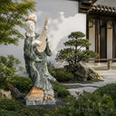 marble statue in White Marble + Sunset red - Image 3