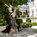 marble statue in White Marble + Sunset red - Image 6