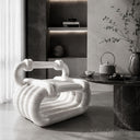 Luxury garden bench in White Marble - Image 8