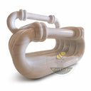 Luxury garden bench in White Marble - Image 5