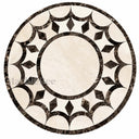 waterjet medallion in marble - Image 1
