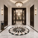 marble floor medallion in marble - Image 2