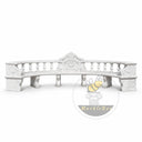 stone garden bench in White marble - Image 4