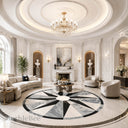 floor marble medallion in marble - Image 2