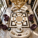 marble medallion in marble - Image 2