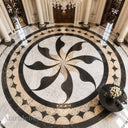 marble floor medallion in marble - Image 2