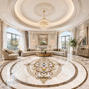 floor marble medallion in marble - Image 2