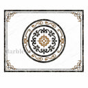 marble medallion in marble - Image 1