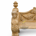 Limestone bench in Classic beige limestone - Image 6