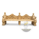 Limestone bench in Classic beige limestone - Image 5