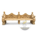 Limestone bench in Classic beige limestone - Image 4