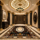 floor marble medallion in marble - Image 2