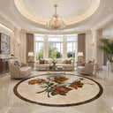 floor marble medallion in marble - Image 2