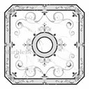 marble medallion in marble - Image 1