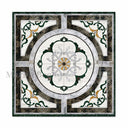 marble medallion in marble - Image 1