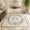 marble floor medallion in marble - Image 3