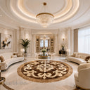 marble medallion in marble - Image 2