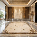 floor marble medallion in marble - Image 1