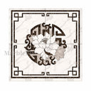 marble medallion in marble - Image 1