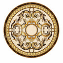 marble floor medallion in marble - Image 1