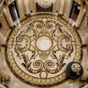 marble floor medallion in marble - Image 2