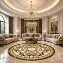 marble floor medallion in marble - Image 4