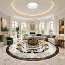 waterjet medallion in Marble - Image 2