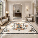 marble floor medallion in Marble - Image 2