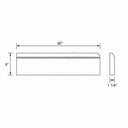 Marble Baseboard Stepped Classical Profile