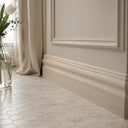 Marble skirting board in Pearl Linen limestone - Image 4