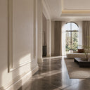 Marble skirting board in Pearl Linen limestone - Image 2
