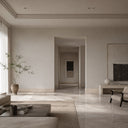 Marble base molding in Pearl Linen limestone - Image 3