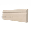 Natural stone baseboard in Crema Marfil Premium - Image 4