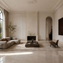 Natural stone baseboard in Massangis Clair Limestone - Image 3