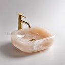 Pink Onyx Basin in Pink Onyx - Image 1