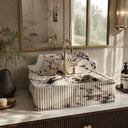 Sink Marble in Calacatta Crema Viola - Image 2