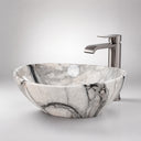 Stone bathroom rink in Valgri white - Image 1
