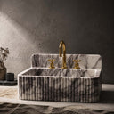 Marble basin in Milas Lilac - Image 2