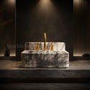 Marble basin in Milas Lilac - Image 3