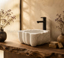 Stone sink in Carrara White - Image 2