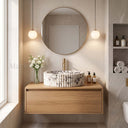 Marble washbasin in Calacatta Crema Viola - Image 2