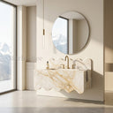 Marble basin in calacatta gold - Image 3