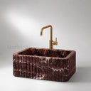 Sink Marble in Rosso Lepanto - Image 1