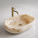 Onyx Sink in White Onyx - Image 1