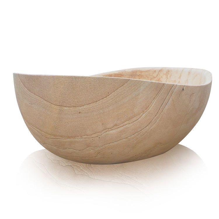 Stone bathtub Sandstone Bathtub Freestanding Large