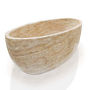 Marblebee Travertine Bathtub Crafting for Five-Star Hotels Standard